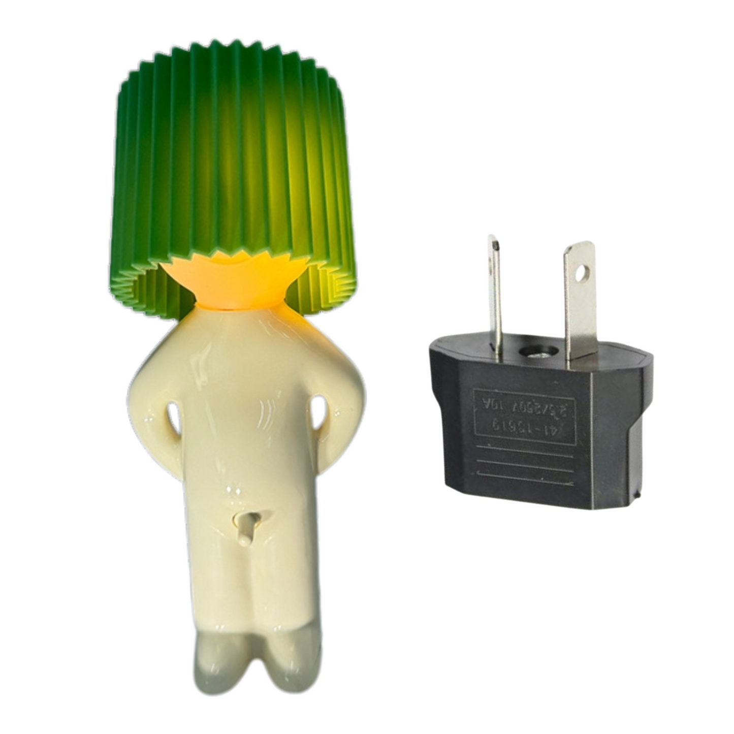 Fun table lamp with naughty switch