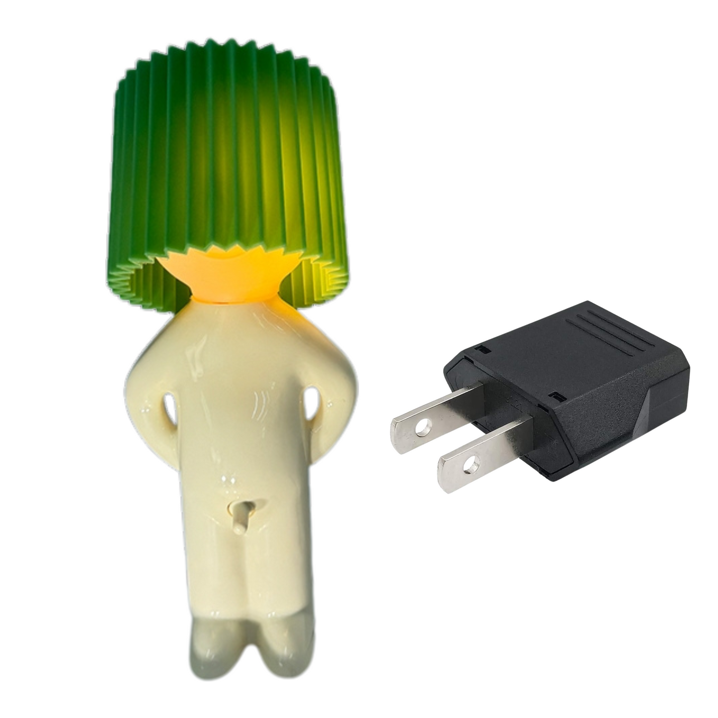 Fun table lamp with naughty switch